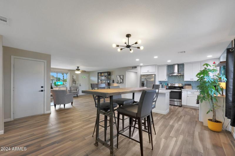 Dining area