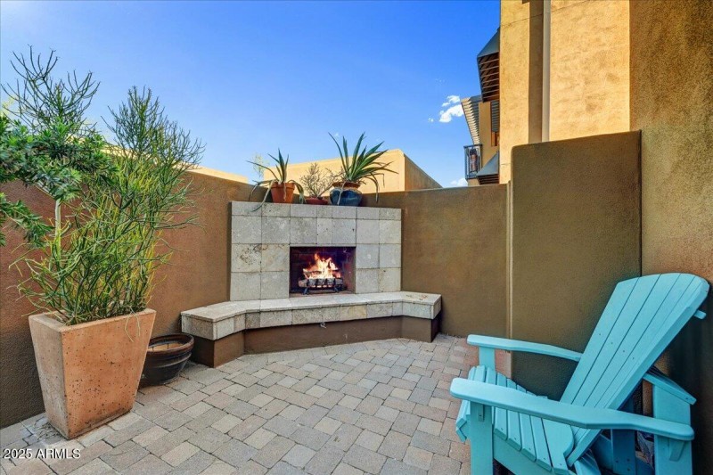 17-Patio Fireplace