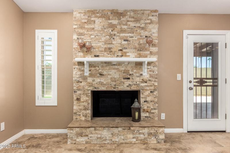 Family Room Fireplace