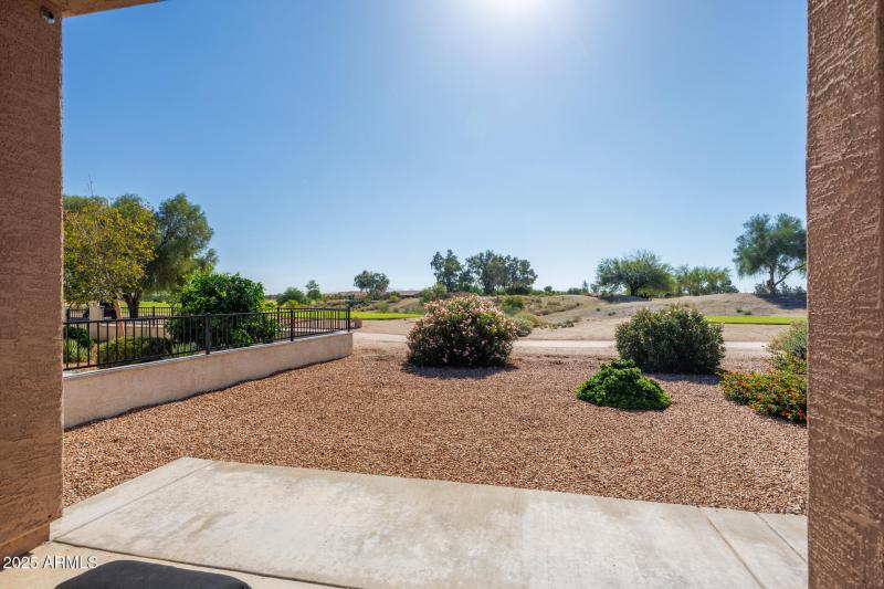 Back Patio View