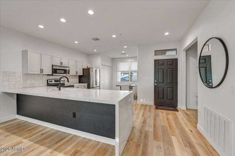 Kitchen and Foyer