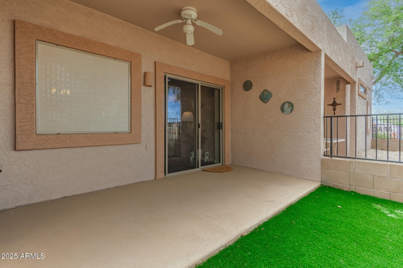 Back Patio