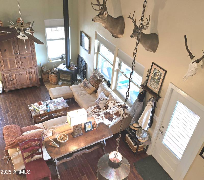 Loft View of Living Area