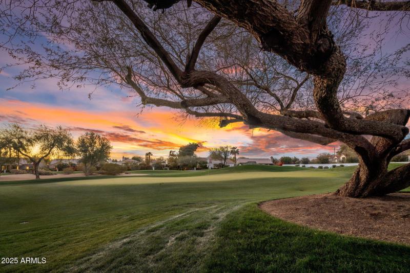Sunset Views from Property
