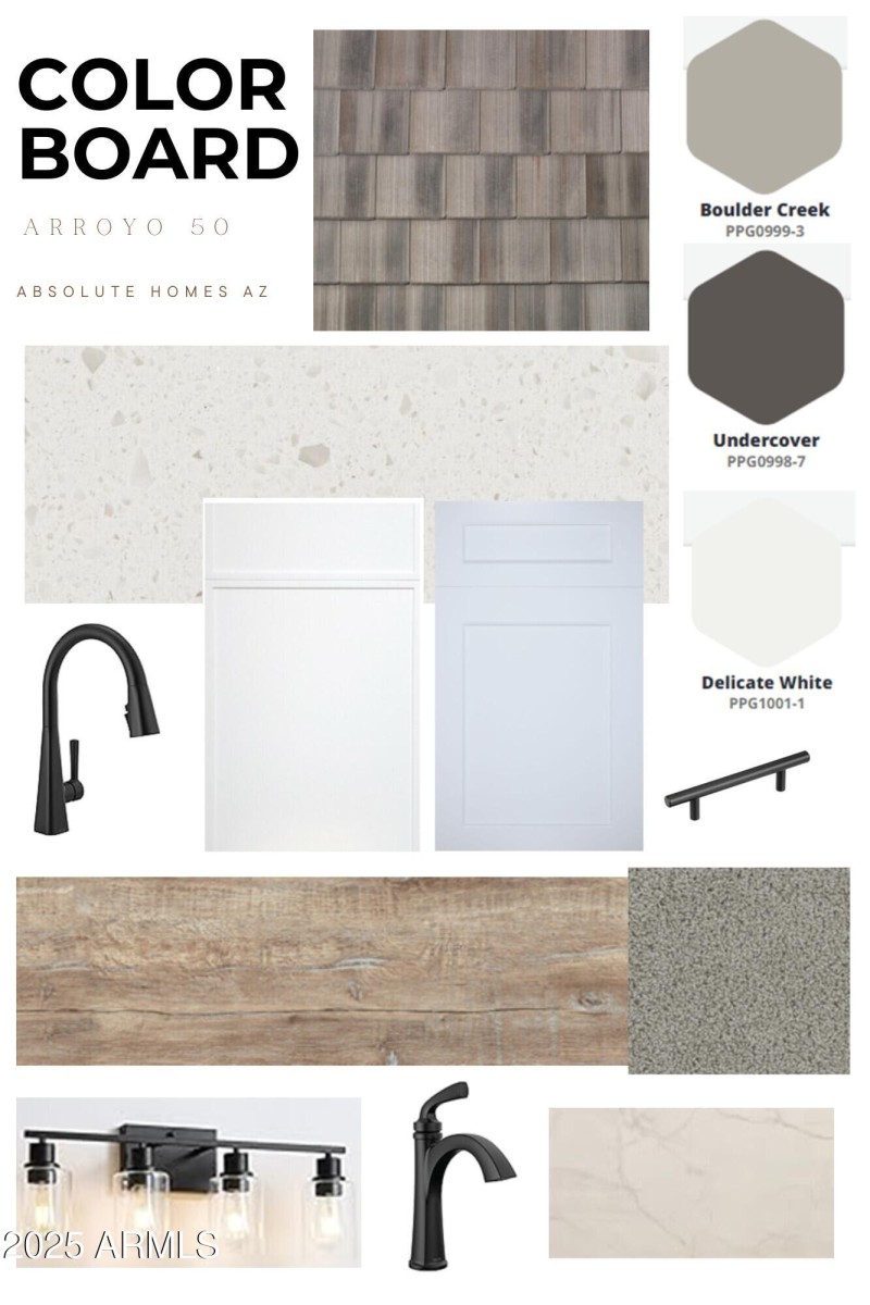 Color Board- Arroyo 50