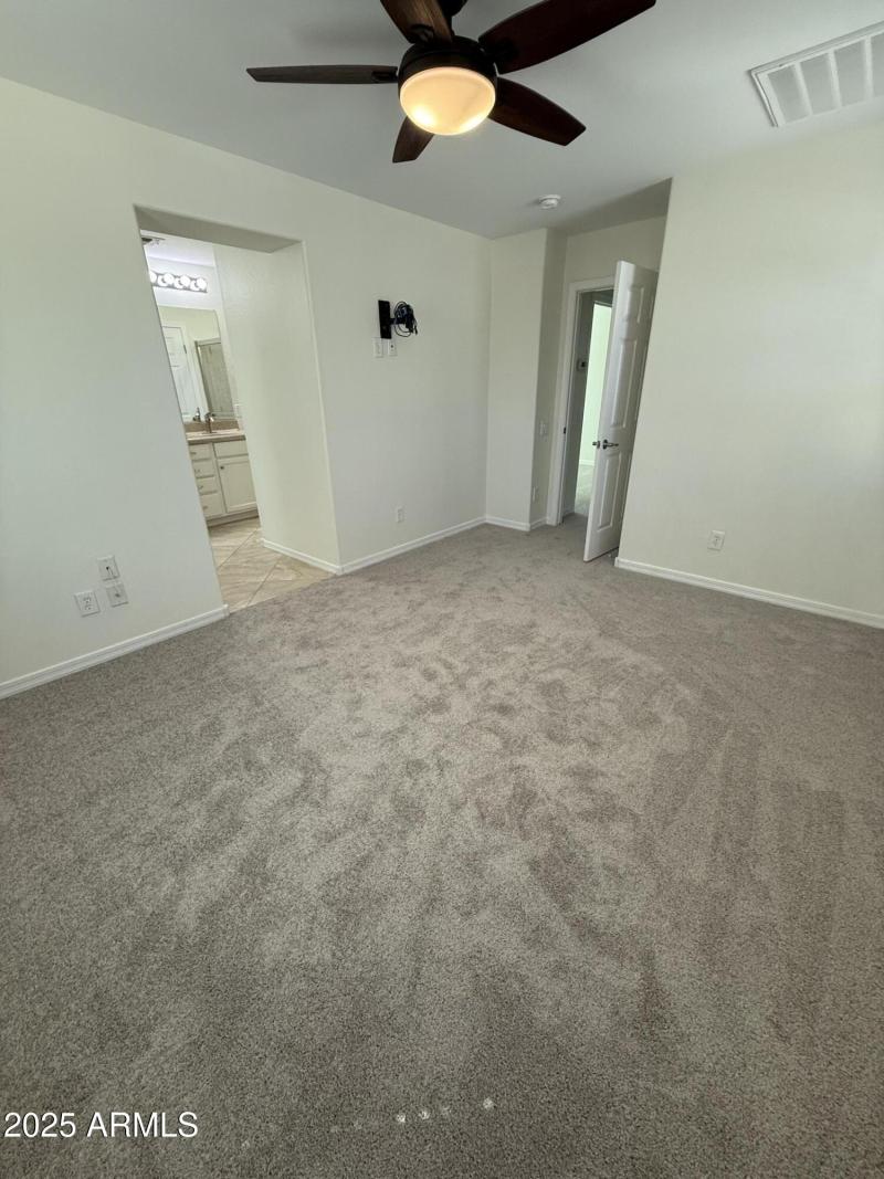 Upstairs primary bedroom