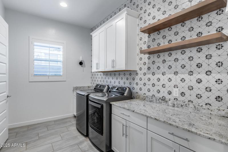 Huge Laundry room off primary bath