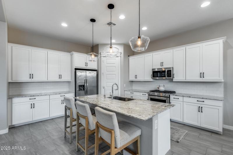 Tons of cabinet space!