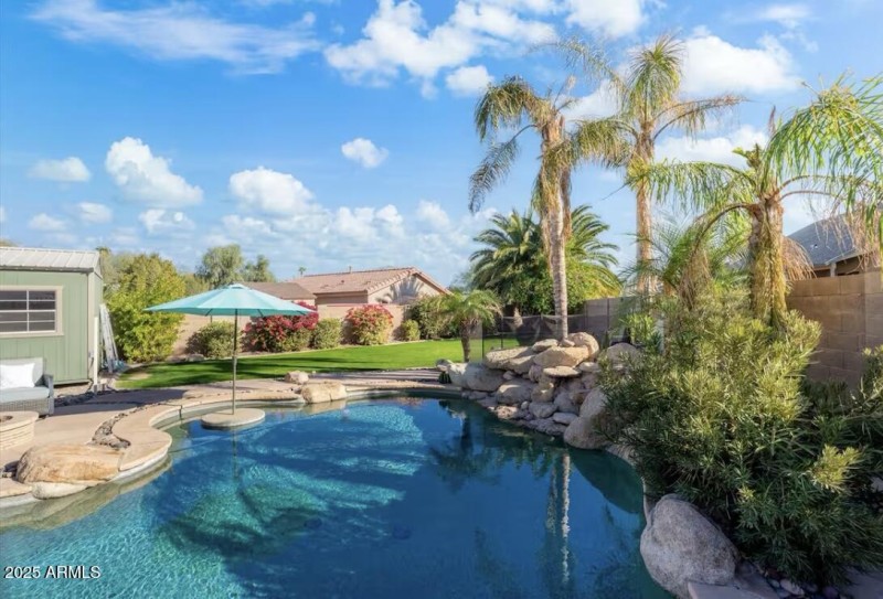 Tropical Poolside Escape