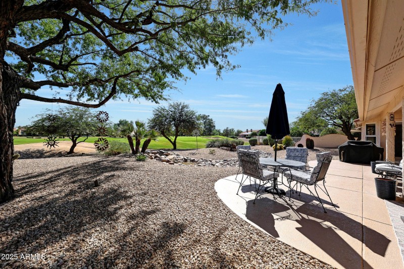 Gorgeous golf course views