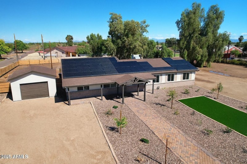 AI rendered of garage