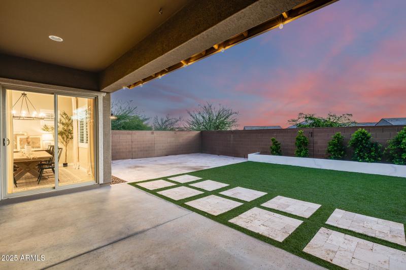Patio View to the East