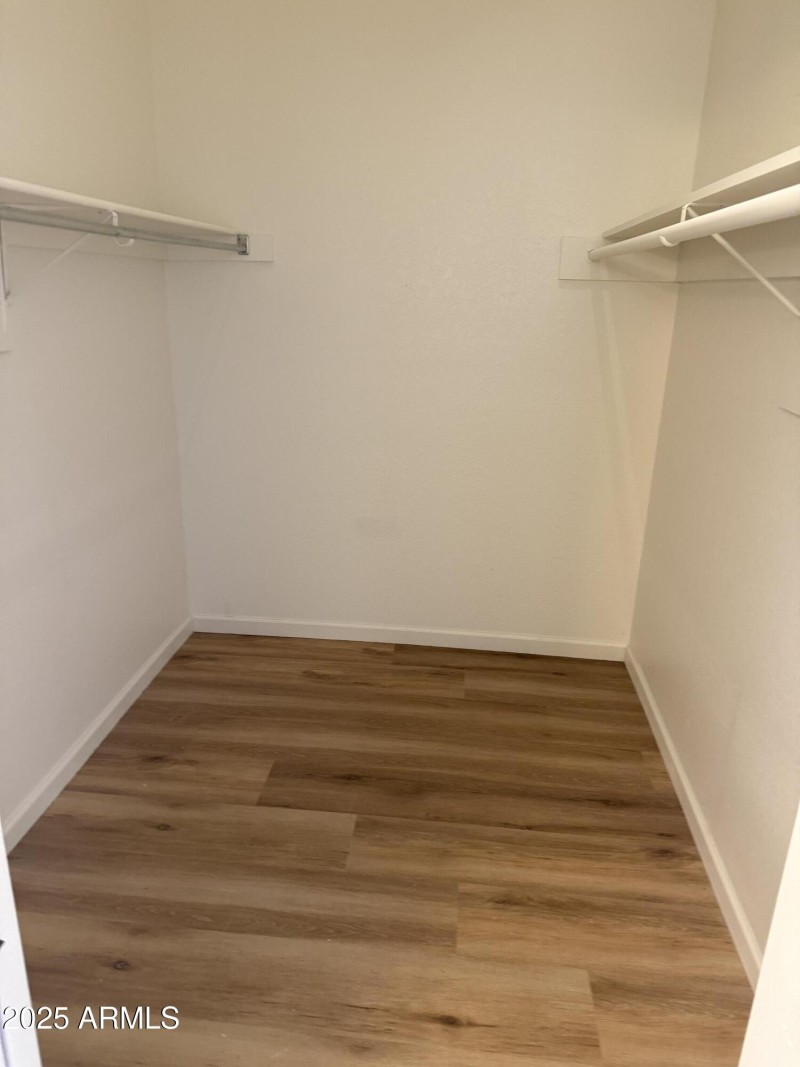 Primary walk-in closet