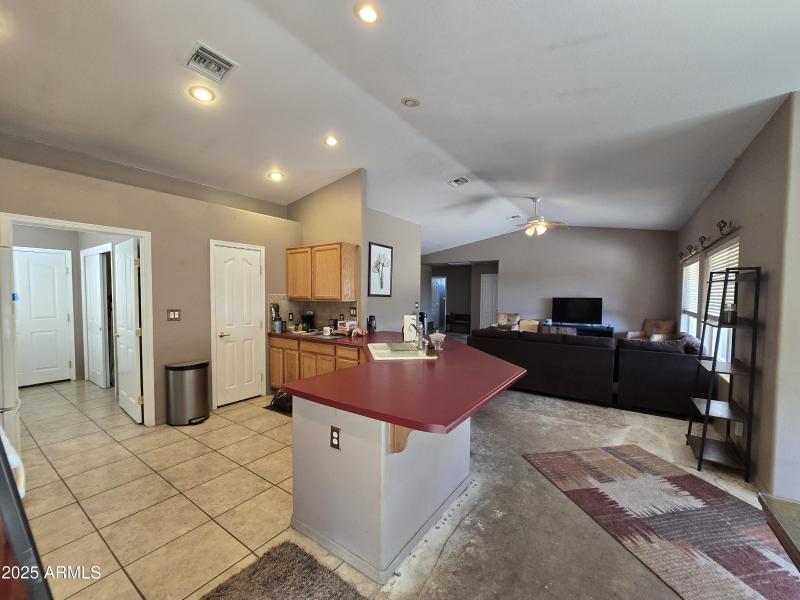 Kitchen to Greatroom