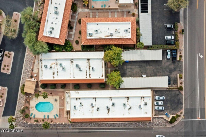 La Montana Condos from Above