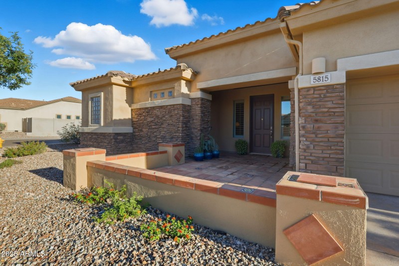 Grand Entrance Patio