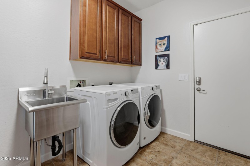 Inside Utility/Service Pantry