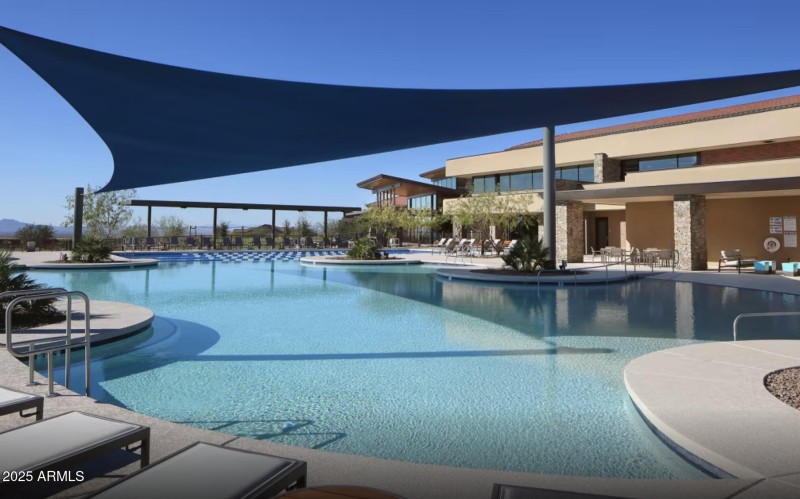 Resort style heated pools