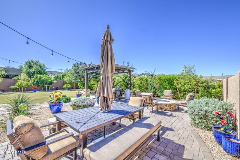 Restort Back Yard