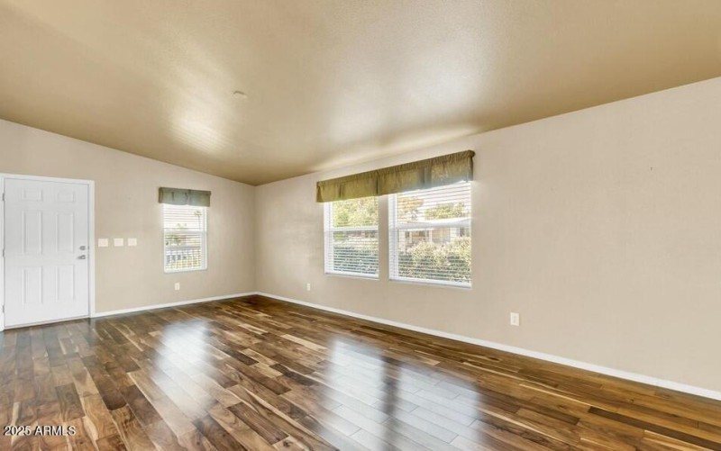 Entry way to living room