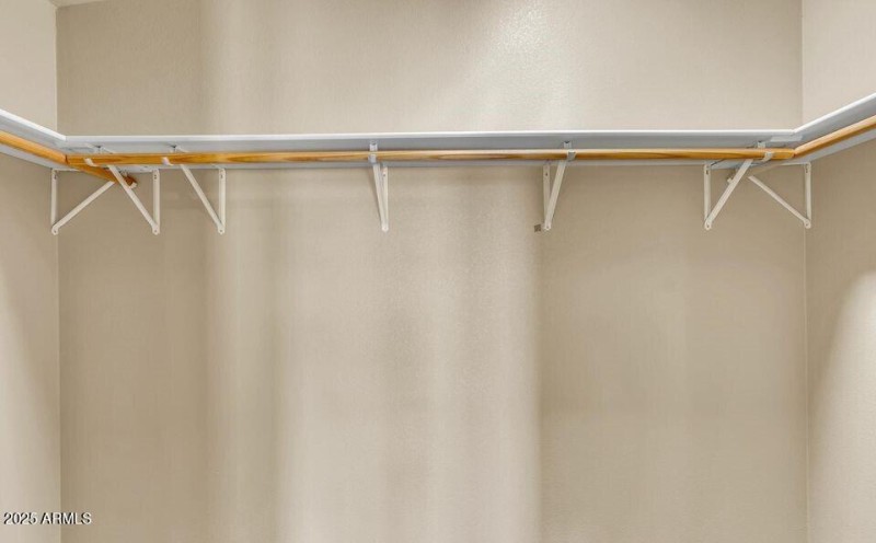 Primary walk-in closet