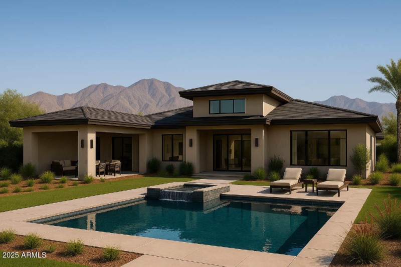 Alvamar - Lot 18 Back elevation