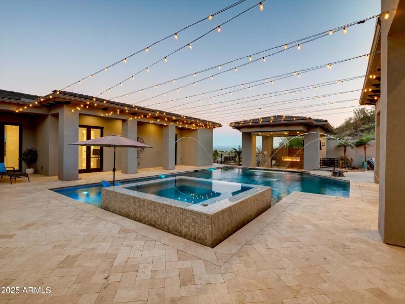 Resort-like backyard
