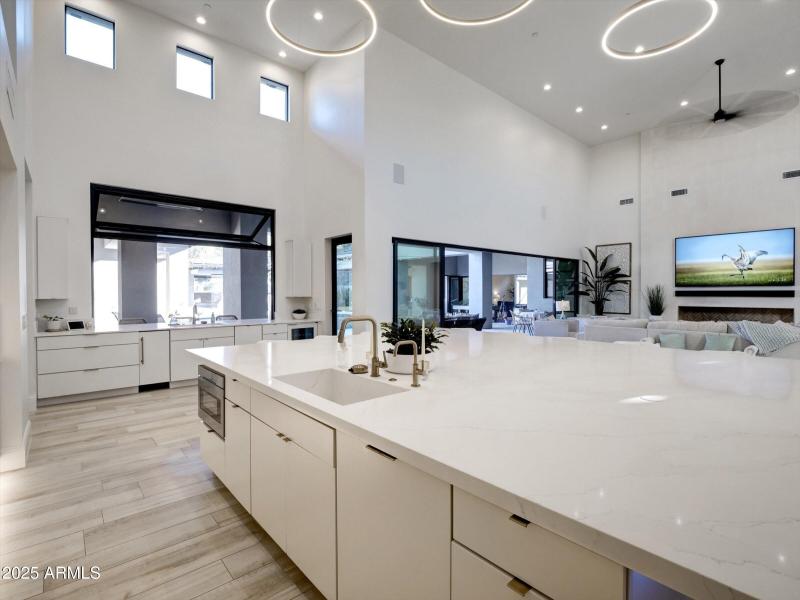 Beautiful quartzite countertops