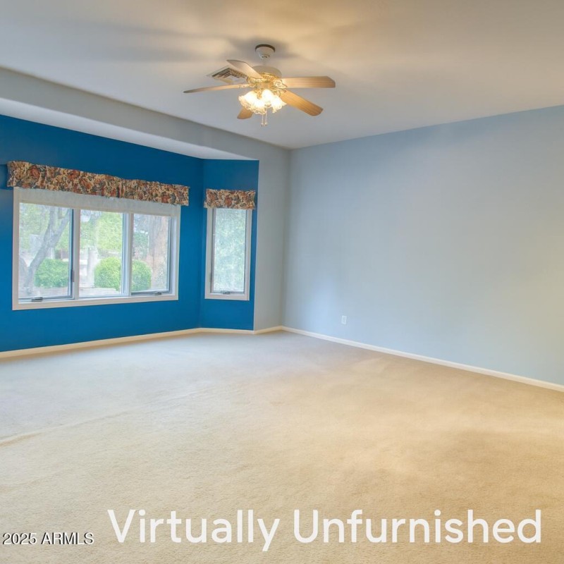 Primary Suite Virtually Unfurnished