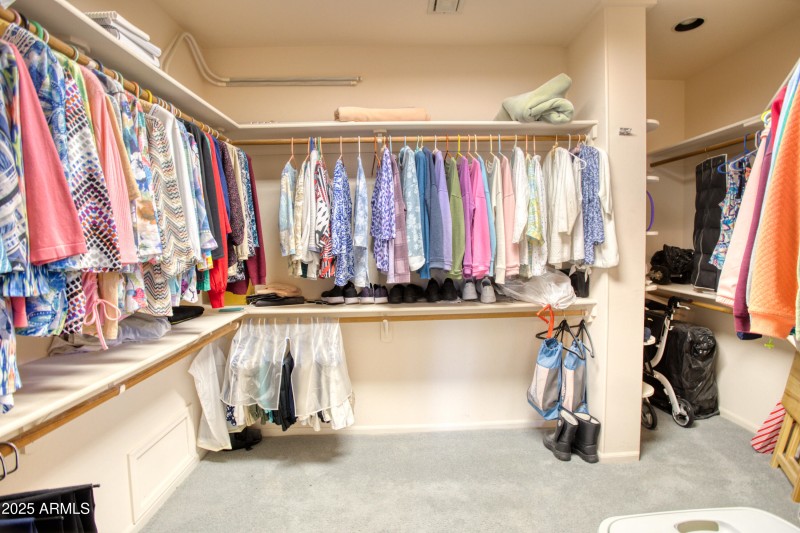 Primary Walk In Closet