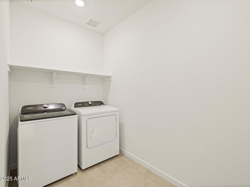 Included Washer & Dryer