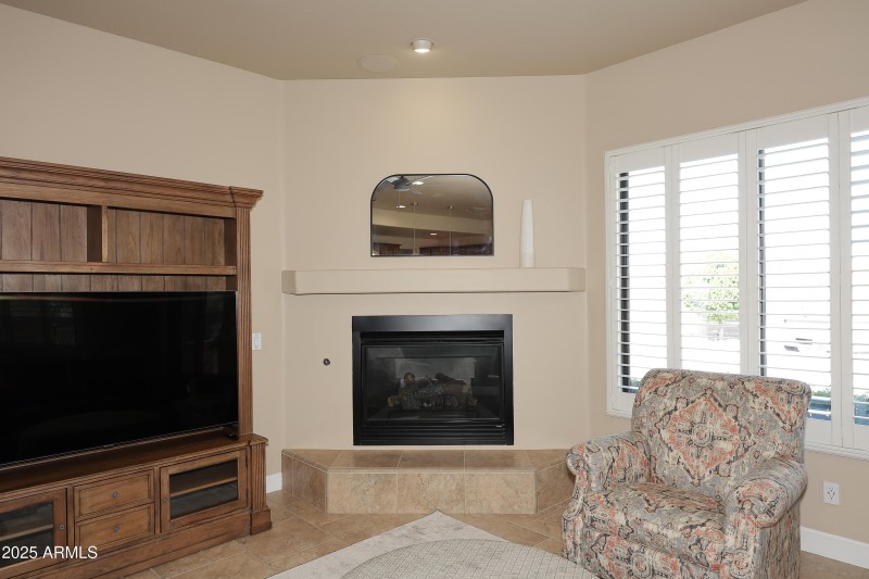 Family Room-Fireplace