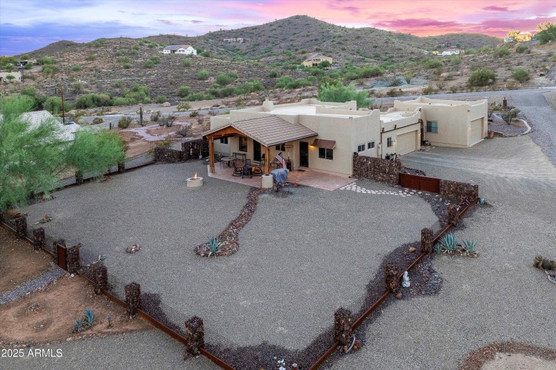 West House Aerial Back