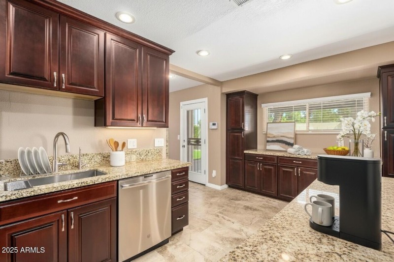 Kitchen with Virtual Staging