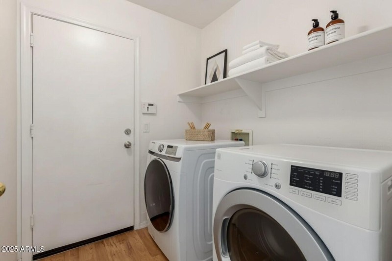 Laundry Area Virtual Staging
