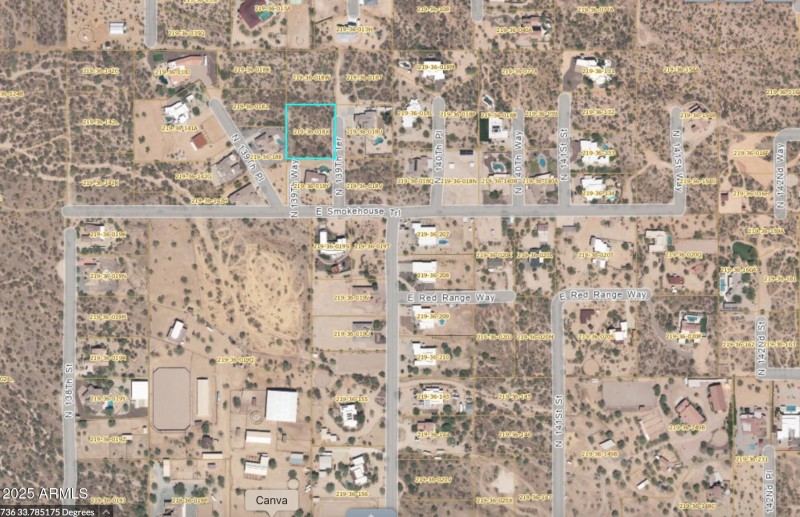 139th and Smokehouse wider aerial