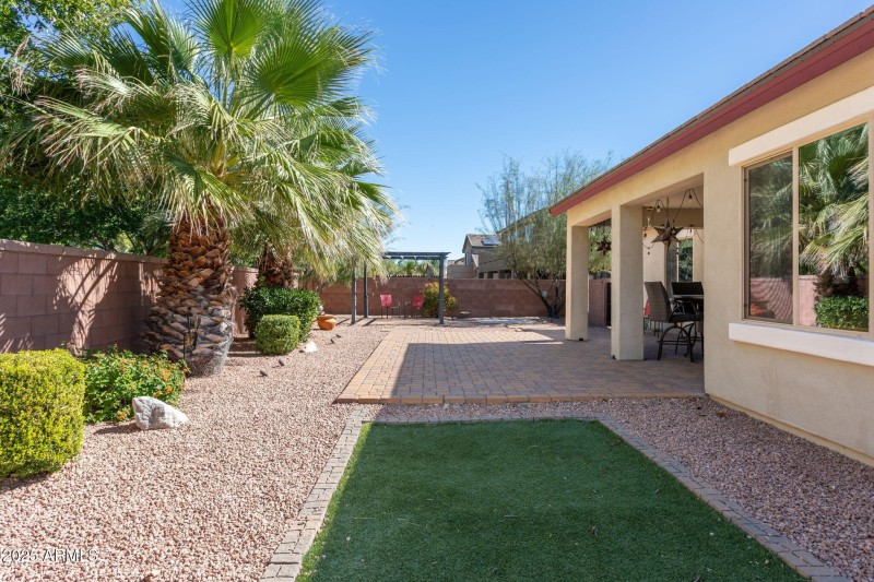 low maintenance back yard