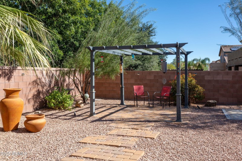 low maintenance back yard