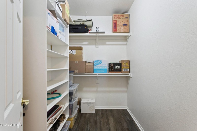 Primary Spacious Closet
