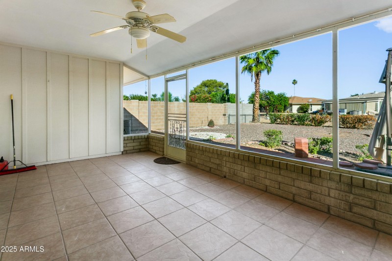Screened In Covered Patio