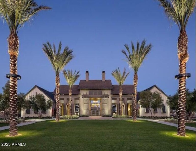 club house front view