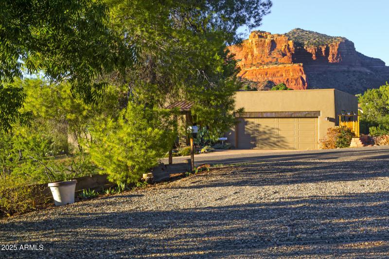 View from Side Driveway