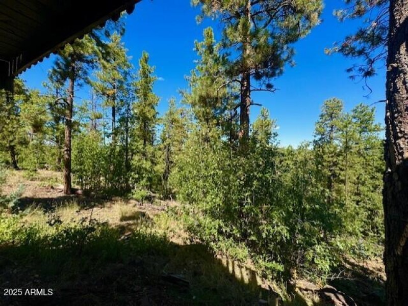 property under deck area