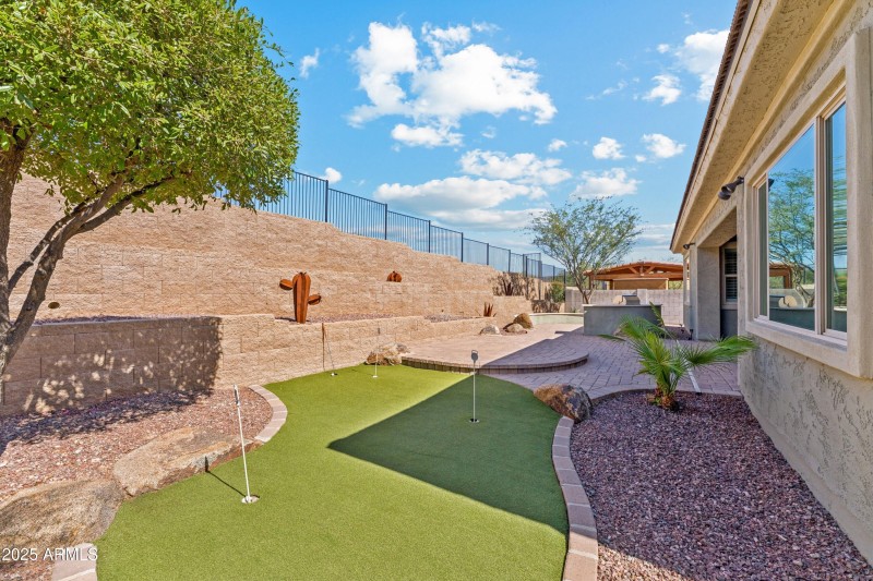 Backyard Putting Green!
