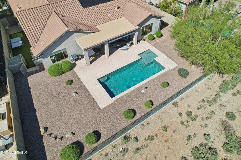 Pool Drone View