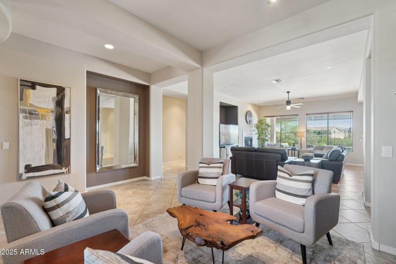 Entry Sitting Area