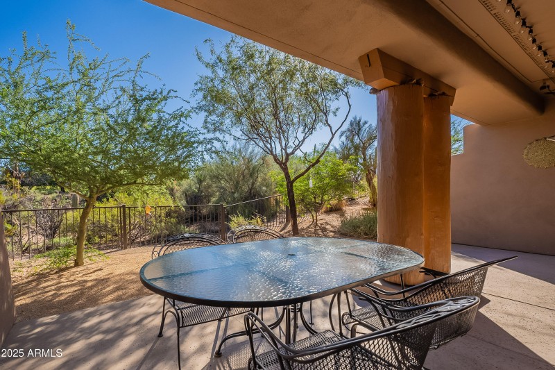 Large Private Extended Patio