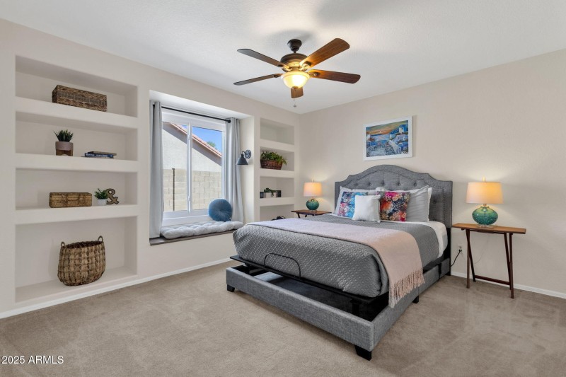 Guest Room with Built-ins