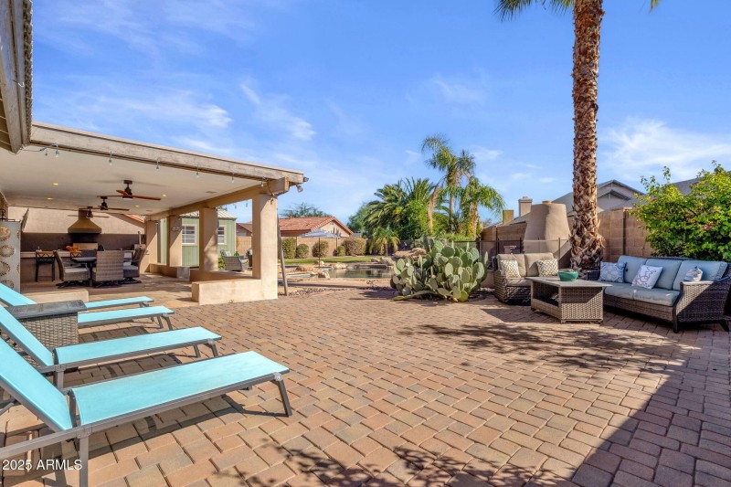 Expansive Outdoor Living Area