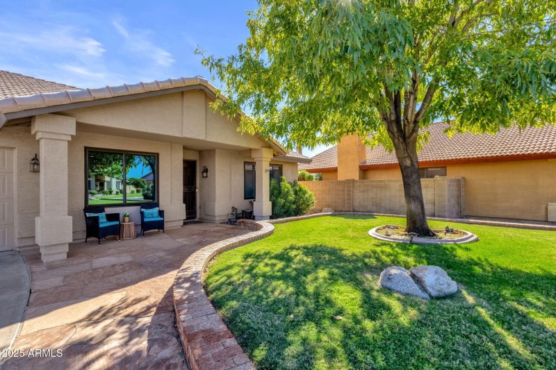 Shaded Front Porch Retreat